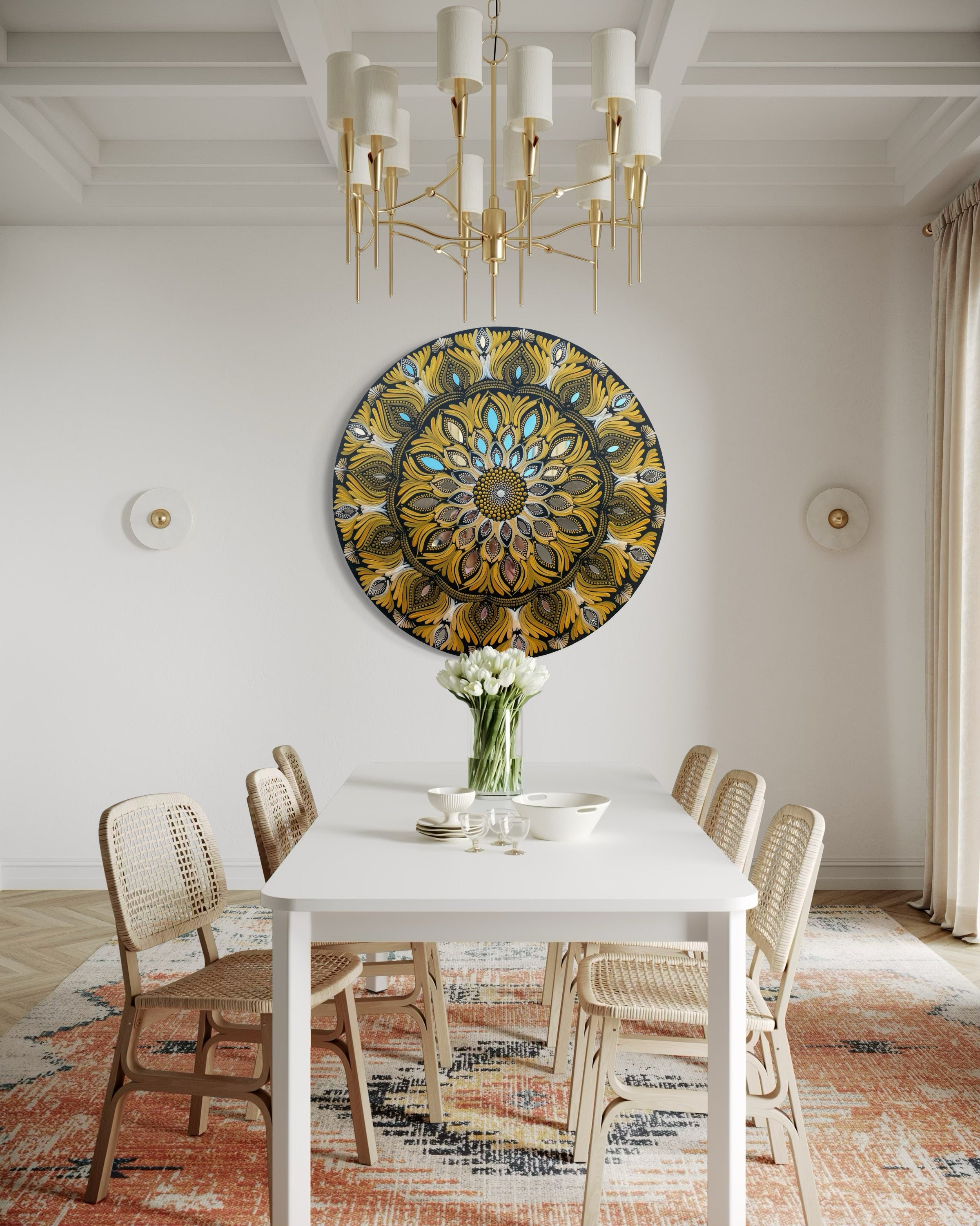 Mandala Reflexo Majestoso