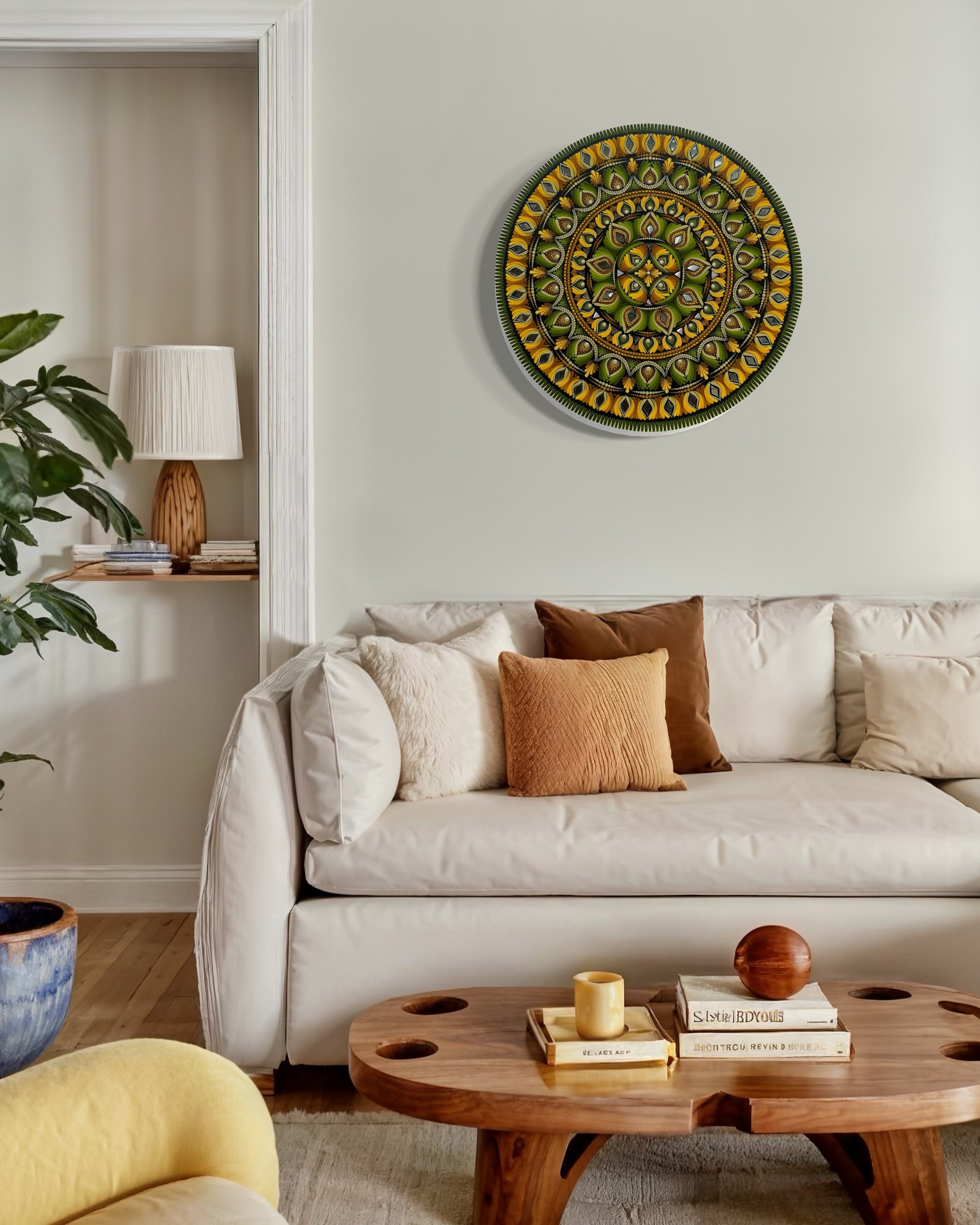 Mandala Jardim Espelhado