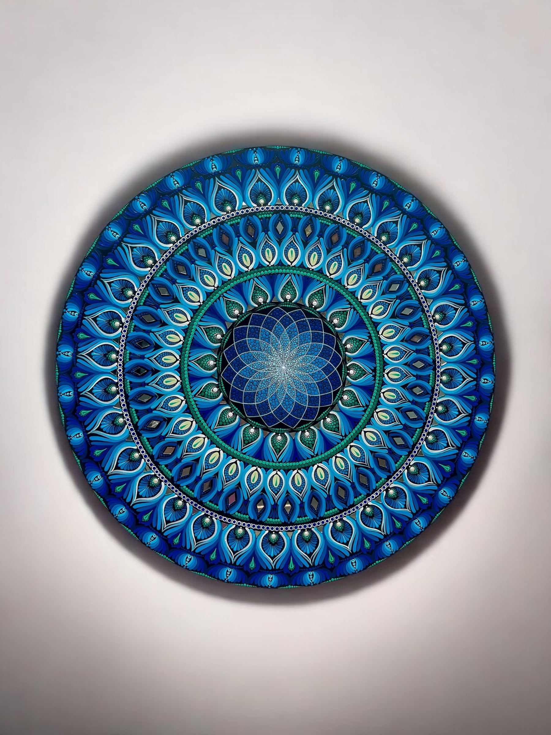 Mandala Azul Infinito